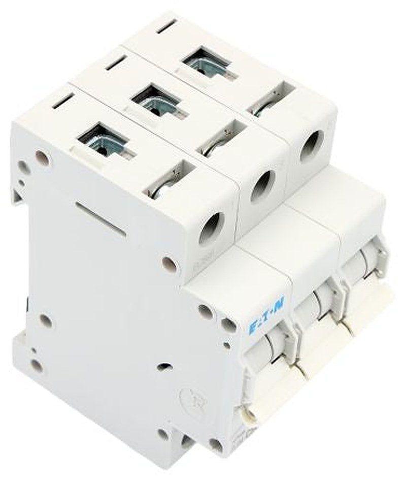 Eaton xPole PLSM Miniature Circuit Breaker, 3-Pole, 50A, Type C, 48 V dc DC, 10 kA Breaking Capacity