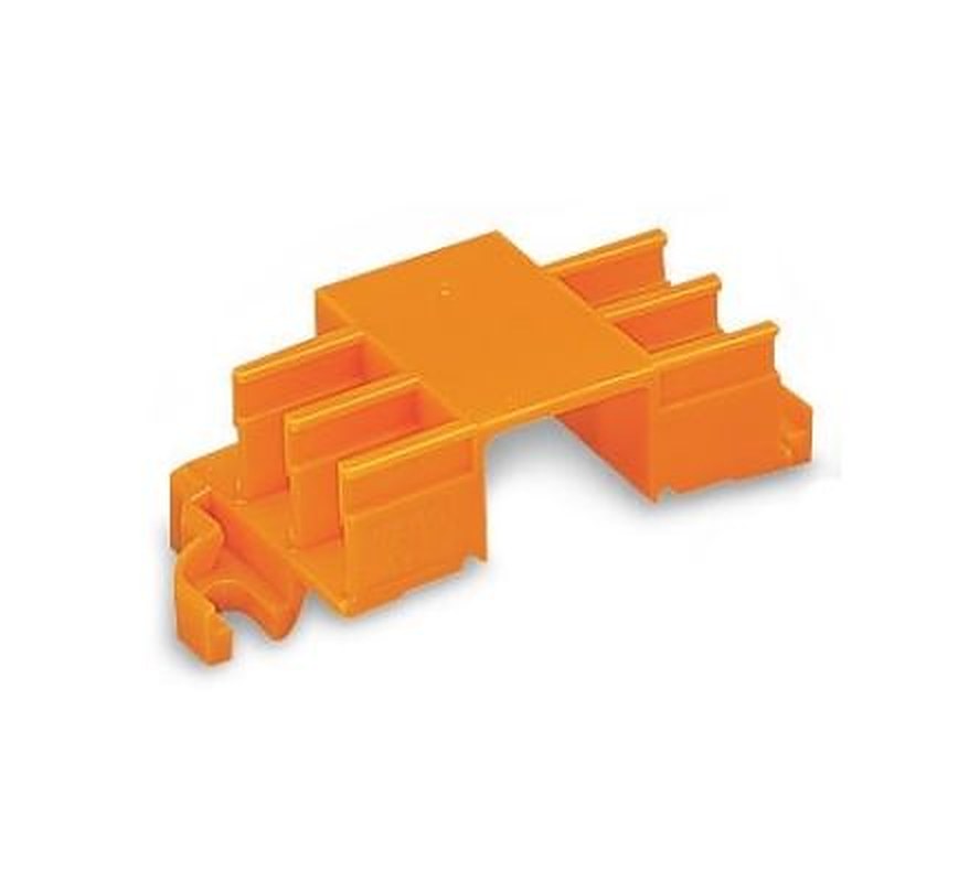 WAGO, 243 Polyamide 66 Mounting Carrier for use with Terminal Block