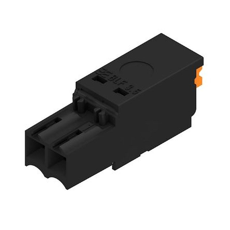 Weidmüller 2459280000 Series Straight PCB Socket, 2-Contact, 1 Row, 3.5 mm Pitch Push-in