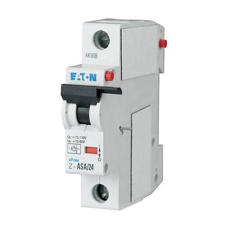 Eaton Shunt Release, 2 Contact, 1 NO/1 NC, Eaton Distribution, Top Hat Rail, 15 A, 248286 Z-ASA/24