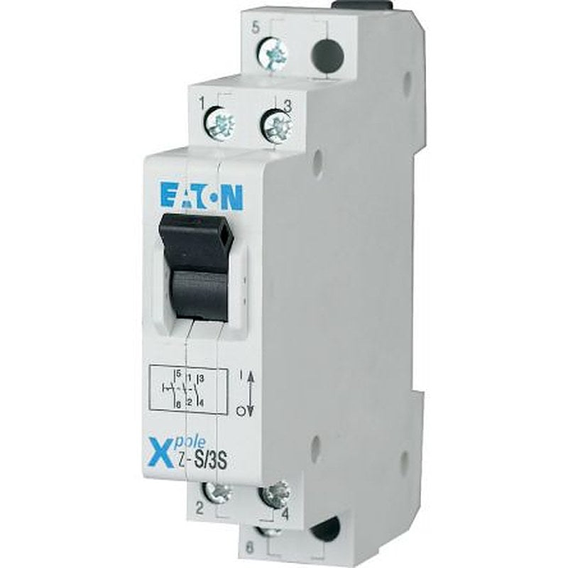 Eaton 4-Pole DIN Rail Isolator Switch -, IP40, 20A, 0 W