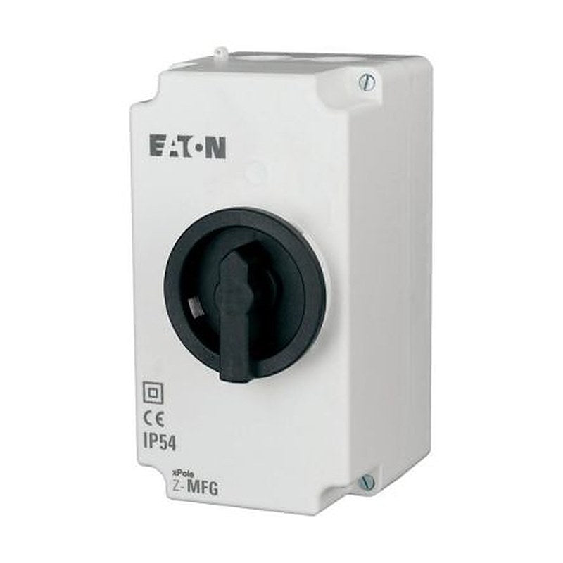 Eaton White, Black Plastic Z-MFG Control Station Enclosure -
