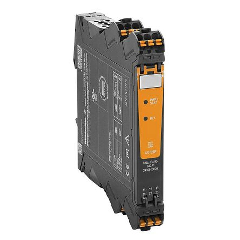 Weidmüller ACT20P Series Signal Transducer, Current Input, Relay, Analogue Output, 31.2V Supply, DNV GL