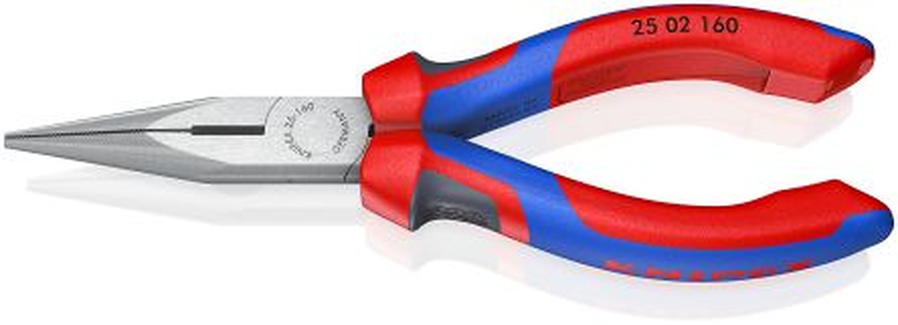 Knipex 1-Piece Long Nose Plier, 160mm Overall External, 50mm Jaw