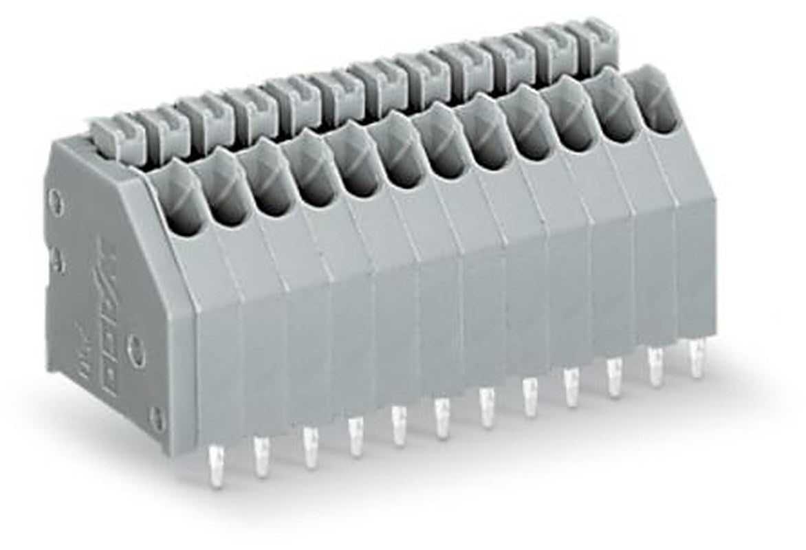 WAGO 250 Series PCB Connector, 8-Contact, 2.5 mm Pitch, 1 Row, 250-308