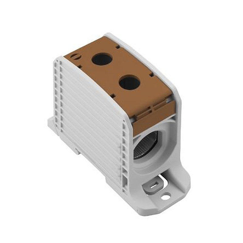 Weidmüller 2502880000 WPD Series Distribution Unit Brown, 300mm², 1-Level, Screw, IECEx/ATEX