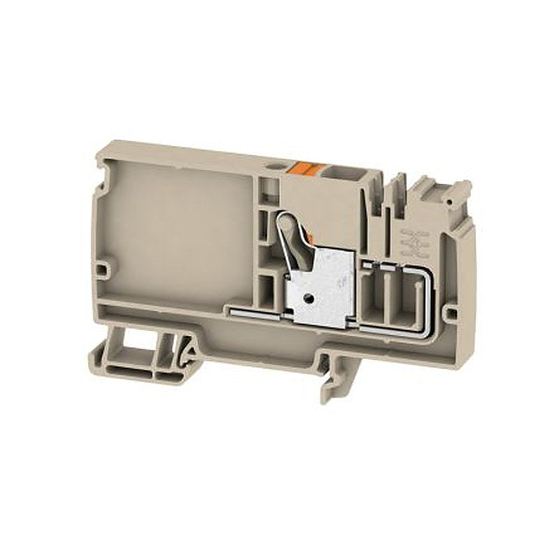Weidmüller 2503900000 AAP Series Distribution Unit Dark Beige, 10mm², 1-Level, Push-in, IECEx/ATEX