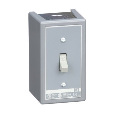 Switch, manual, 30A, 3 pole, 10HP at 575VAC, three phase, toggle operated, no indicator, NEMA 1 enclosure (Switch manual) is a Schneider Electric product. Designed for reliable performance and long service life. Available across Iraq — contact us for pricing and delivery options.