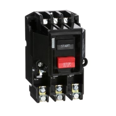 Manual starter, integral horsepower, NEMA M0, 600VAC, 3 pole, 5HP at 380/575VAC, 1 phase, no indicator, open (Manual starter integral horsepower) is a Schneider Electric product. Designed for reliable performance and long service life. Available across Iraq — contact us for pricing and delivery options.