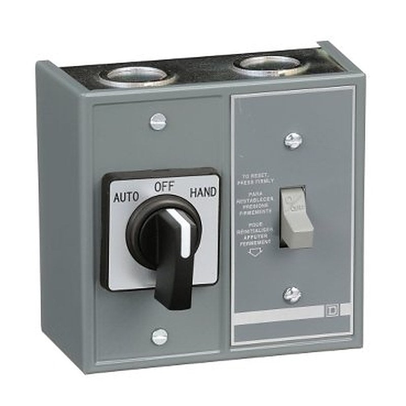 Manual starter, fractional horsepower, duplex, 16A, 1 pole, 1HP at 277VAC, toggle and selector, no indicator, NEMA 1 (Manual starter fractional horsepower) is a Schneider Electric product. Designed for reliable performance and long service life. Available across Iraq — contact us for pricing and delivery options.