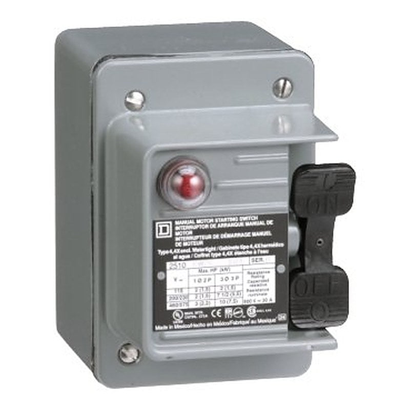 Switch, manual, 30A, 3 pole, 10HP at 575VAC, three phase, toggle operated, red 440/600VAC indicator, NEMA 4 enclosure (Switch manual) is a Schneider Electric product. Designed for reliable performance and long service life. Available across Iraq — contact us for pricing and delivery options.