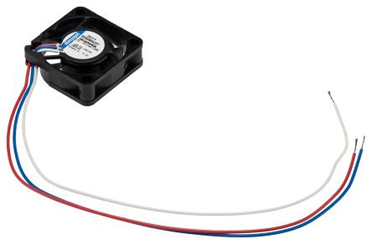 ebm-papst 250 Series Axial Fan, 12V dc, 3.4 m³/h, 500 mW 25 mm 25mm 8 mm