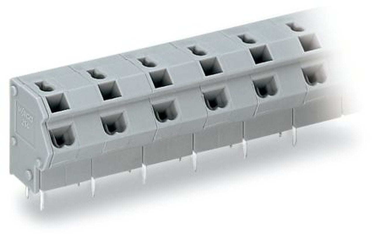 WAGO 254 Series PCB Terminal Block, 8-Contact, 10.16 mm Pitch, Through Hole, 1 Row