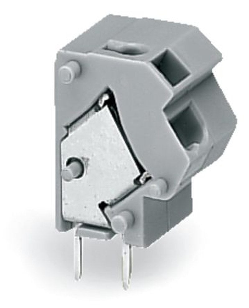 WAGO 254 Series PCB Connector, 1-Contact, 10.16 mm Pitch, Through Hole, 1 Row