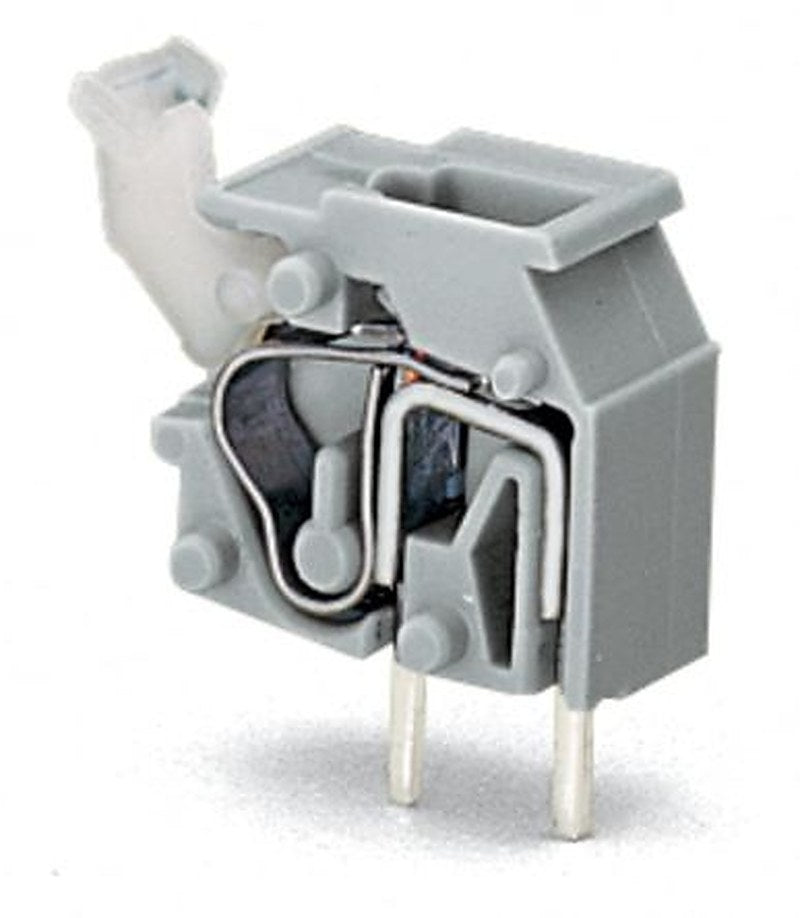 WAGO 255 Series PCB Connector, 1-Contact, 7.62 mm Pitch, Through Hole, 2 Row