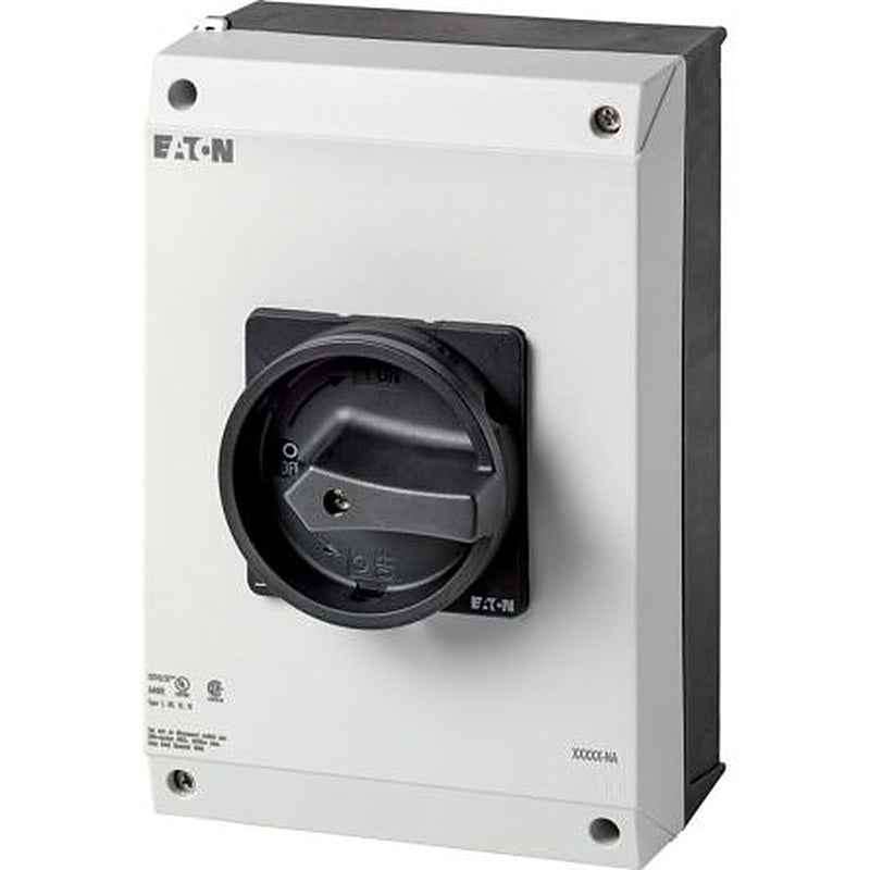 Eaton 3-Pole Surface Mount Isolator Switch -, IP65, 24A, 30 kW