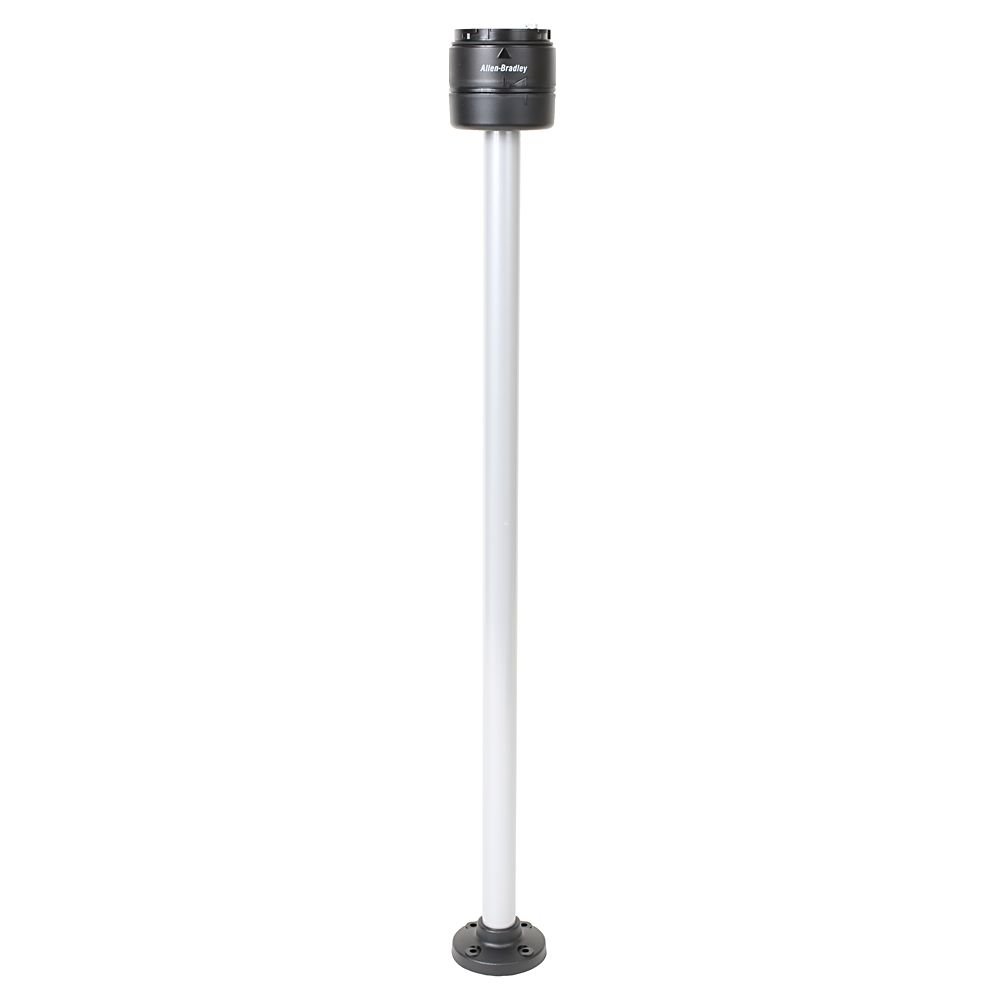 The Rockwell Automation provides a preassembled bases comes with ingress rating of UL Type 4/4X/13 and IP66. No network option available. Cap included in the box. Mounting Style is 60cm Aluminum pole mount Voltage type is 24V AC/DC Housing color is Black