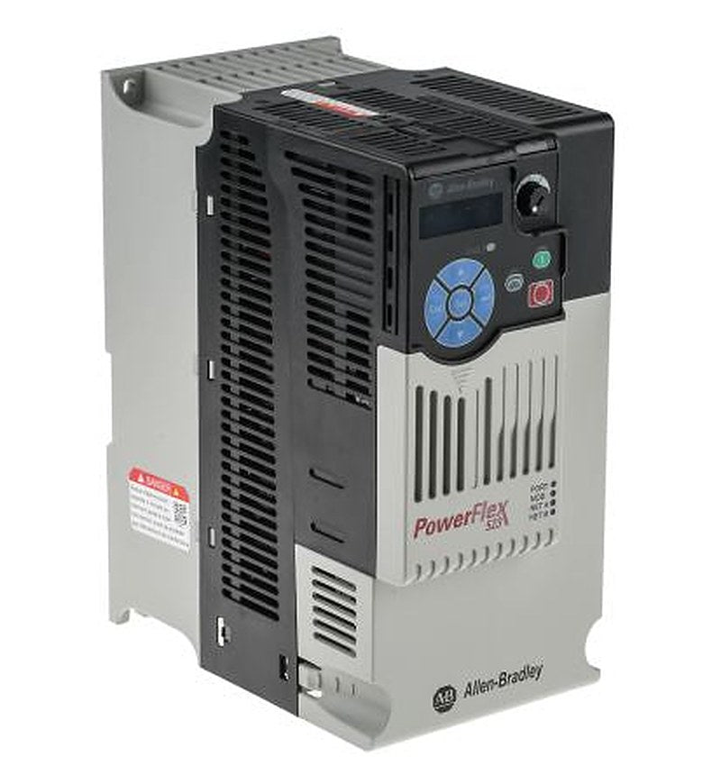 Allen Bradley Inverter Drive, 7.5 kW, 3 Phase, PowerFlex 523 Series 528V 17 A