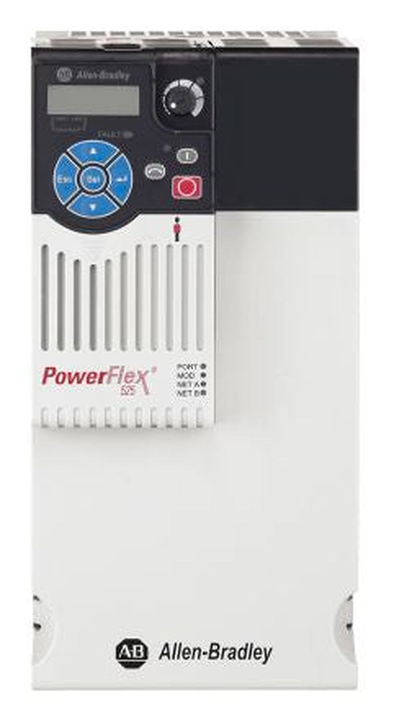 Allen Bradley Inverter Drive, 11 kW, 3 Phase, PowerFlex 525 Series 528V 30 A