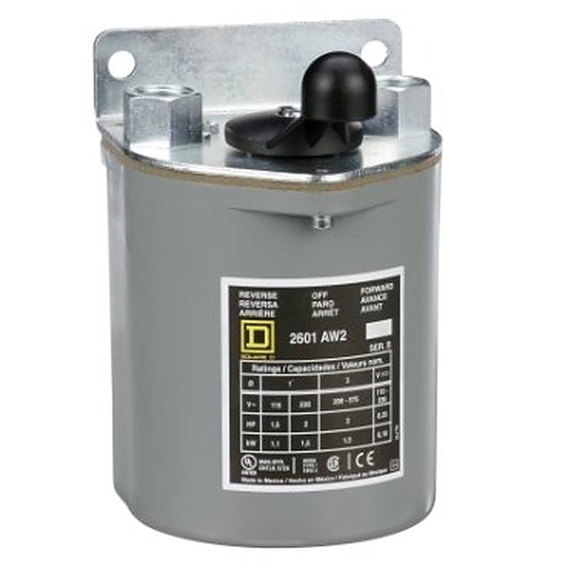 Switch, reversing drum, 2HP at 230VAC single phase, 2HP at 575VAC polyphase, handle operated, NEMA 4 enclosure (Switch reversing drum) is a Schneider Electric product. Designed for reliable performance and long service life. Available across Iraq — contact us for pricing and delivery options.