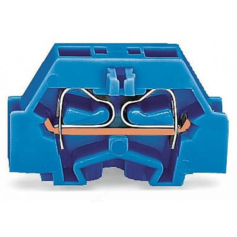 WAGO 261-304-1 261 Series Terminal Block Blue, 2.5mm², 2-Level, Cage Clamp