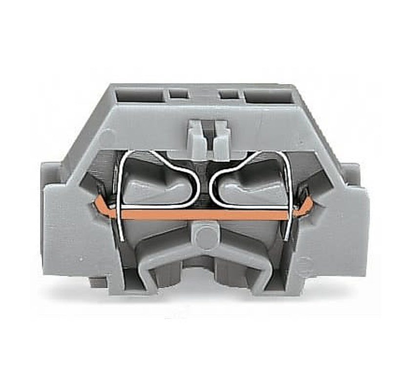 WAGO Screw Compact Terminal Block, 1-Contact, 3.2 mm Pitch, 1 Row, 261-306
