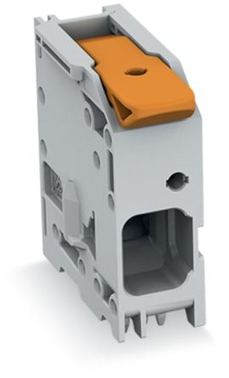 WAGO 2616 Series PCB Connector, 1-Contact, 10 mm Pitch, Through Hole, 2 Row