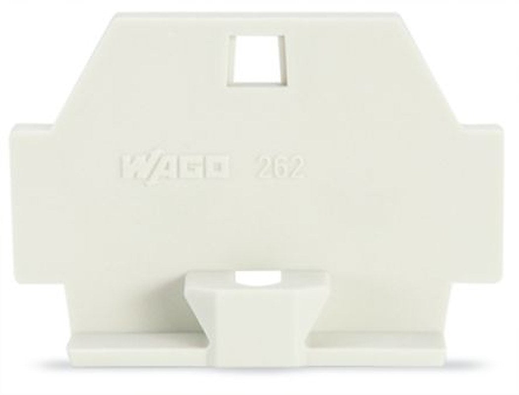 WAGO 262 Series End Plate for Use with Rail Mount Terminal Blocks