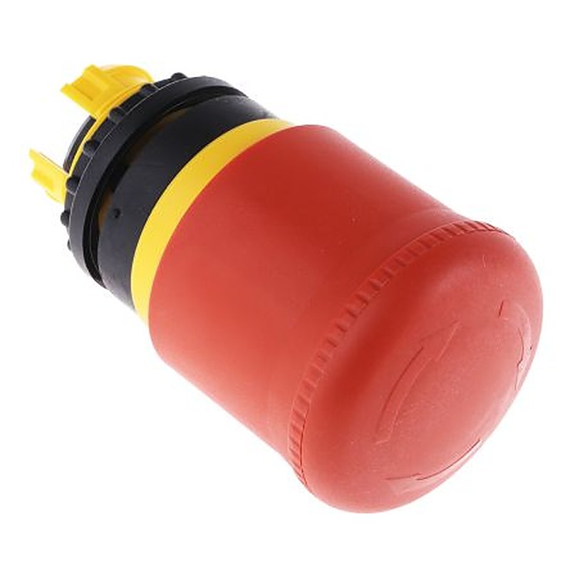 Eaton M22 Series, Twist Release, Emergency Stop Push Button Head 38 mm Diameter