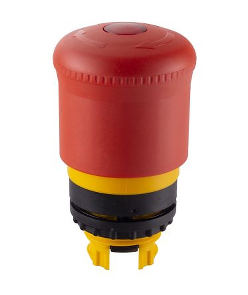 Eaton RMQ Titan M22 Series, Twist Release, Emergency Stop Push Button Head 38 mm Diameter