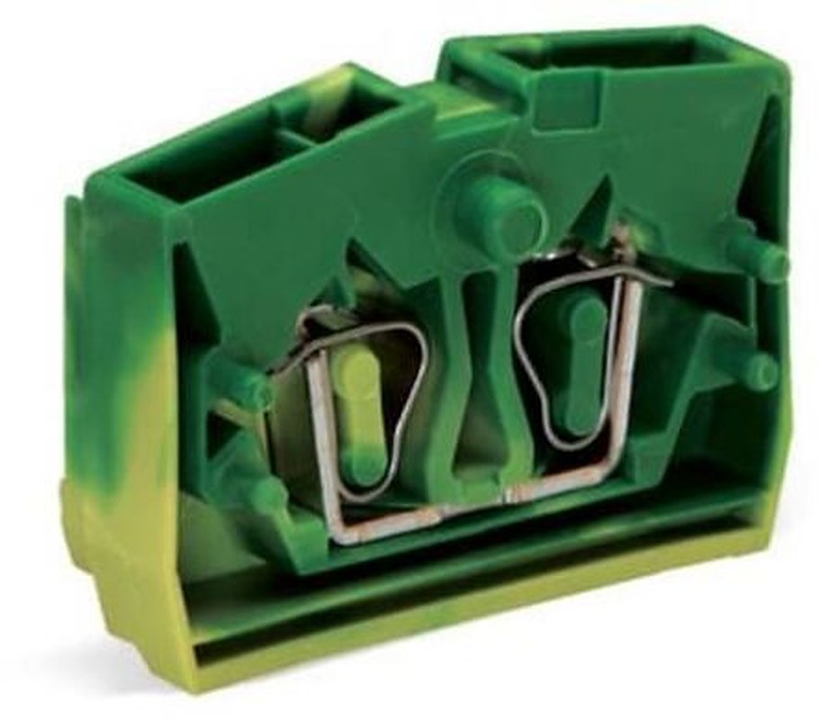WAGO 264 Series Terminal Block, 2-Way, 12AWG, 28 AWG Wire, 24A Cage Clamp