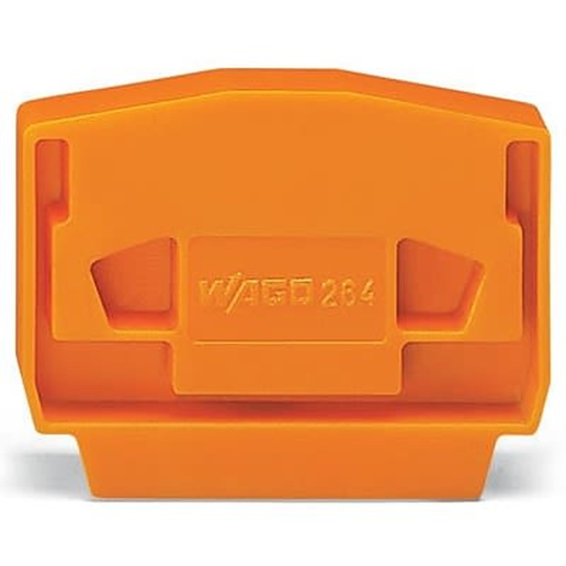 WAGO 264 Series End & Intermediate Plate for Use with Terminal Block