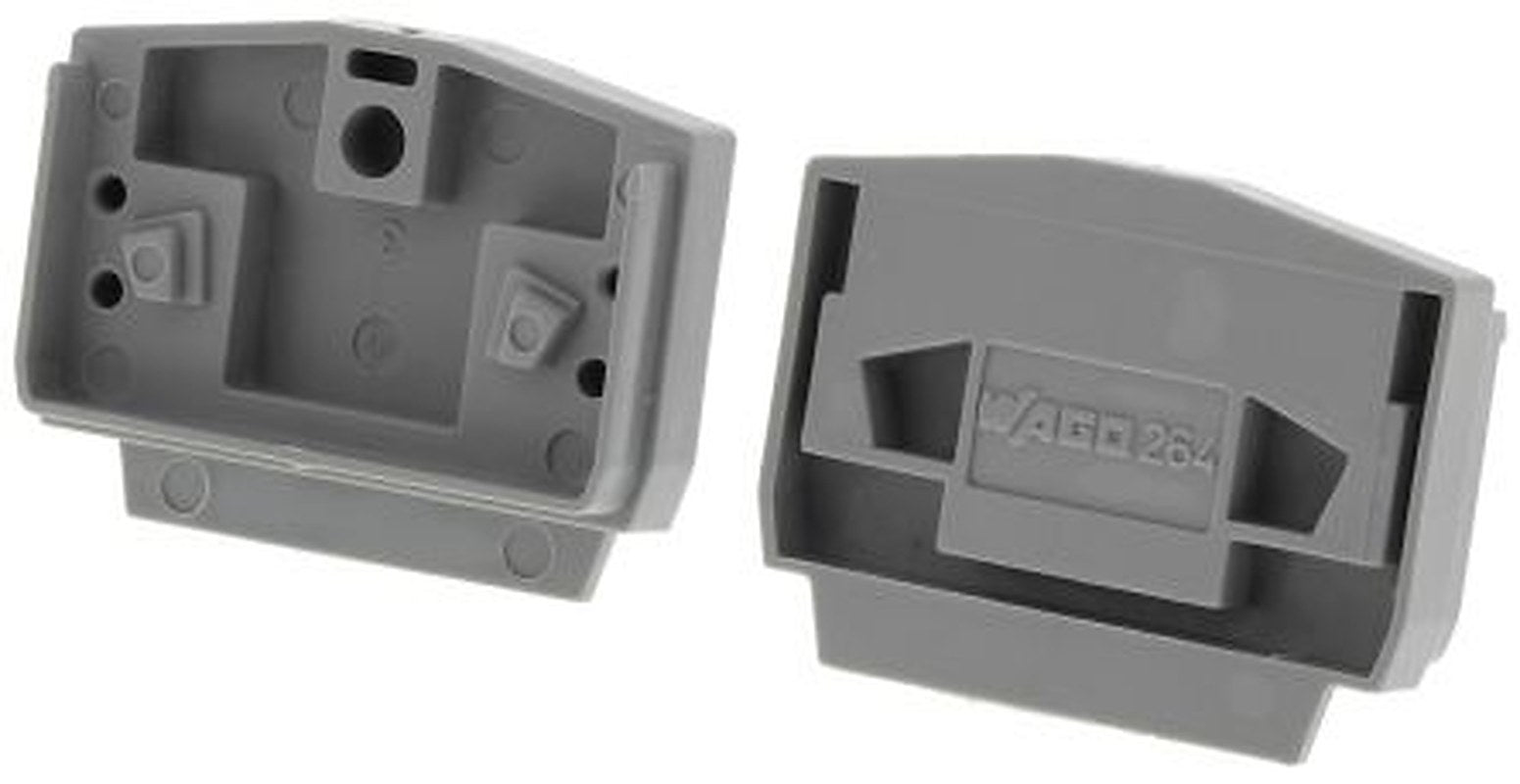 WAGO 264 Series End & Intermediate Plate for Use with Terminal Block