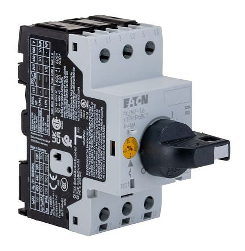 Eaton 1A, 1.6 A PKZM 0 Motor Protection Circuit Breaker, 690V ac, 55 °C, -25 °C