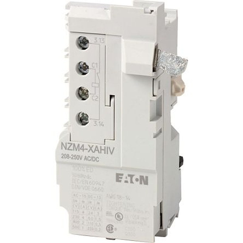 Eaton Shunt Release, 1 Contact, 1 NO, NZM, 12V, 266470 NZM4-XAHIV12AC/DC