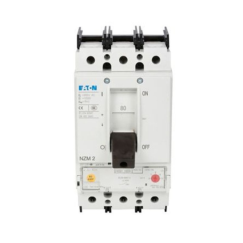Eaton, NZM, NZM Molded Case Circuit Breaker 3-Pole 200A, Breaking Capacity 5 kA, Fixed