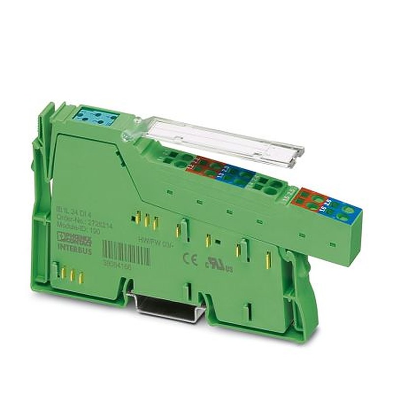 Phoenix Contact IB IL TEMP 4/8 RTD-EF-XC-PAC Series PLC I/O Module for Use with Inline Station