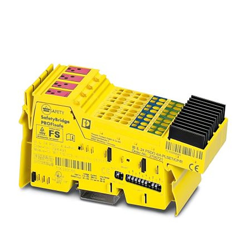 Phoenix Contact Inline Series Safety Module, 2 Inputs, 4 Outputs, 24V dc, NO