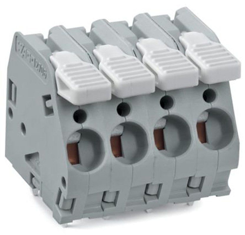 WAGO 2706 Series PCB Connector, 3-Contact, 7.5 mm Pitch, Through Hole, 1 Row