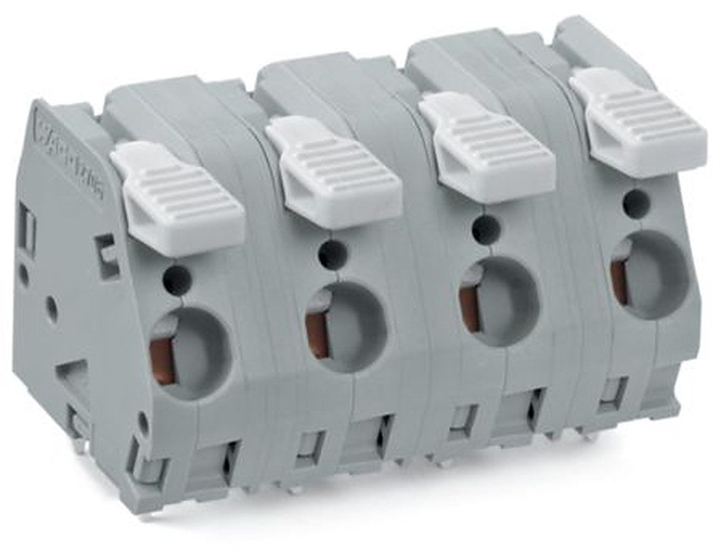 WAGO 2706 Series PCB Connector, 3-Contact, 12.5 mm Pitch, Through Hole, 1 Row