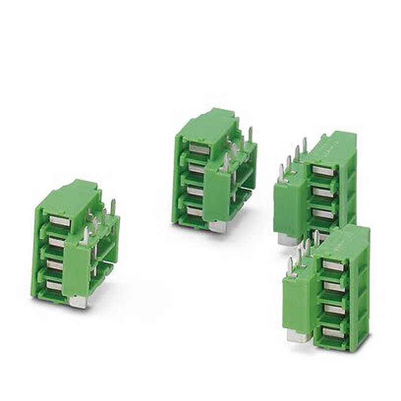 Phoenix Contact MKDSO Series PCB Terminal Block, 4-Contact, 5 mm Pitch, PCB, 1 Row