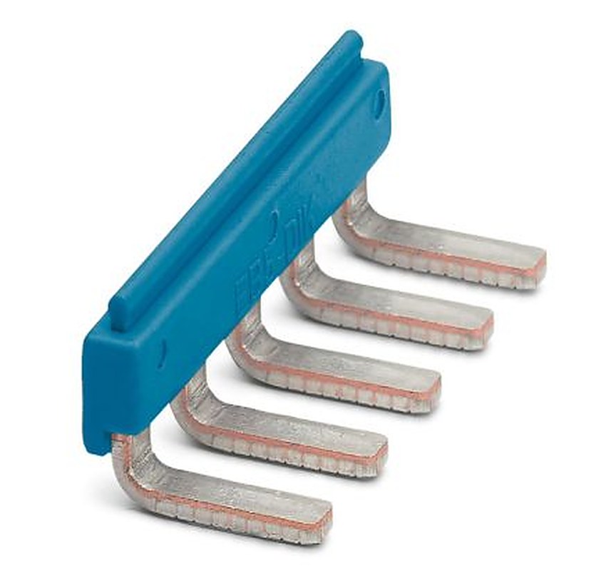 Phoenix Contact EB 5- DIK BU Series Insertion Bridge for Use with DIN Rail Terminal Blocks