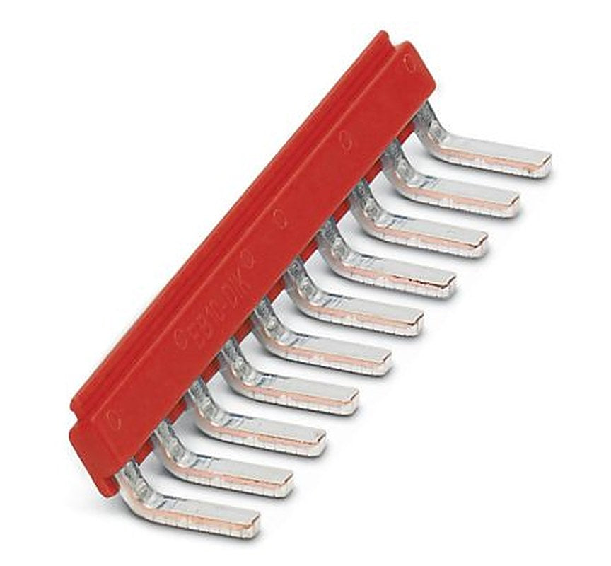 Phoenix Contact EB 10- DIK RD 30GRAD Series Insertion Bridge for Use with DIN Rail Terminal Blocks