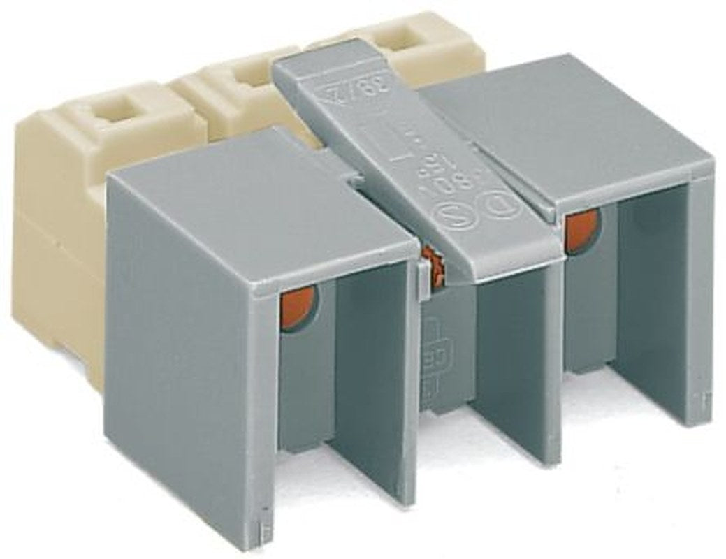 WAGO 272 Series Connector, 2-Way, 8mm², 9 mm² Wire, 16A Push Wire