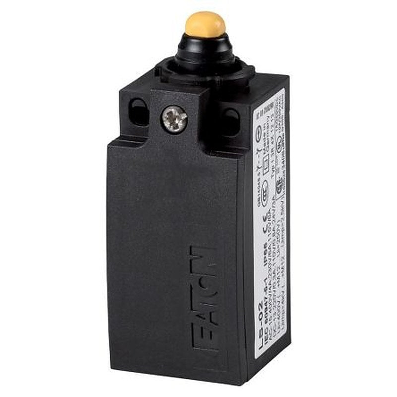 Eaton Plunger Roller Plunger, 1 NO/2 NC, IP67, IP66, Plastic Housing, 4000V ac