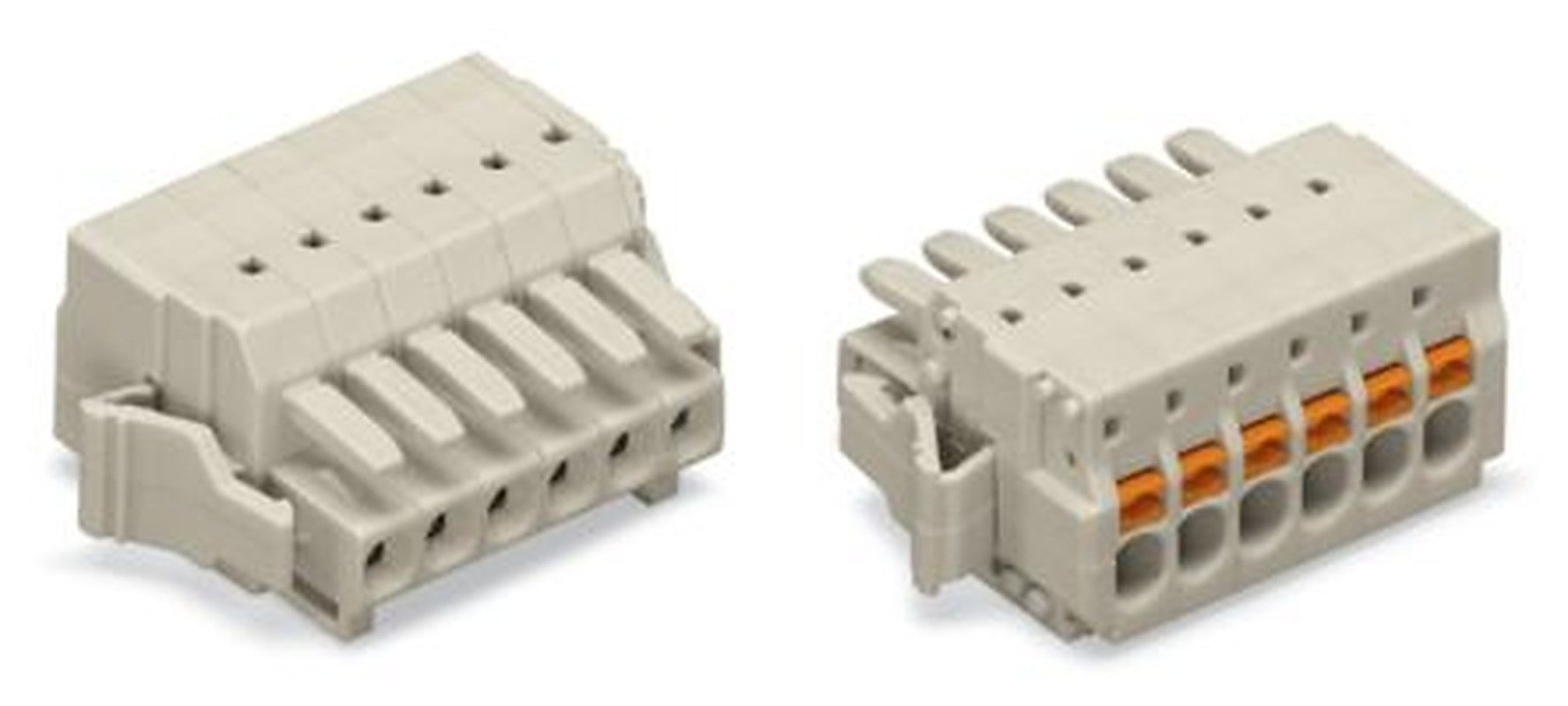 WAGO 2734 Series Plug-in Connector Female Push-in, 16-Pole, 10A, 16-Way