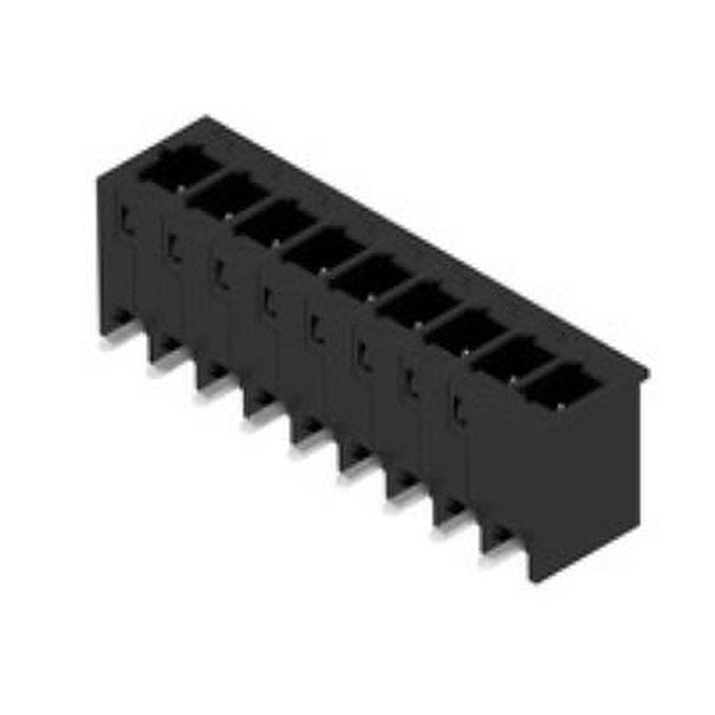 Weidmüller MHS 5/10 H T3 B T Series PCB Connector, 9-Contact, 5 mm Pitch, PCB, 1 Row