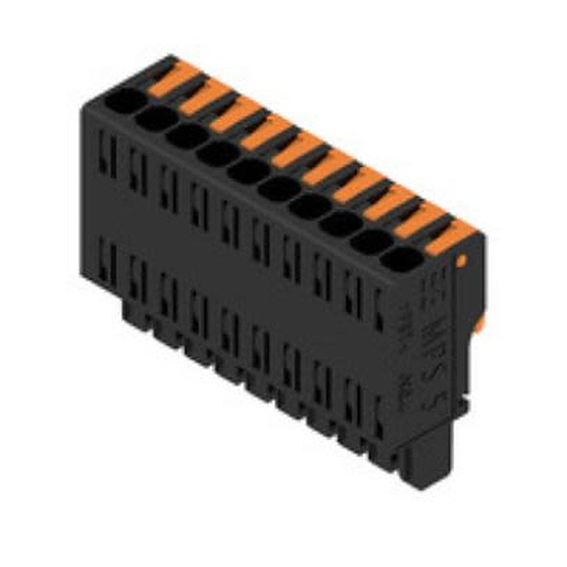 Weidmüller PCB Connector, 10-Contact, 5 mm Pitch, 1 Row, 2741640000