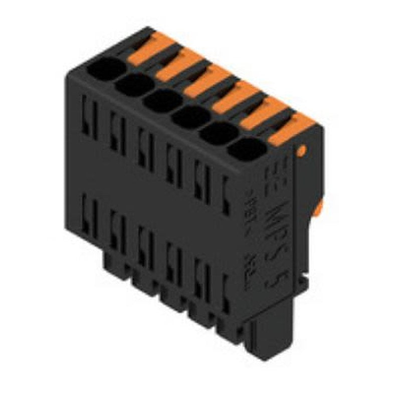 Weidmüller PCB Connector, 6-Contact, 5 mm Pitch, 1 Row, 2741710000