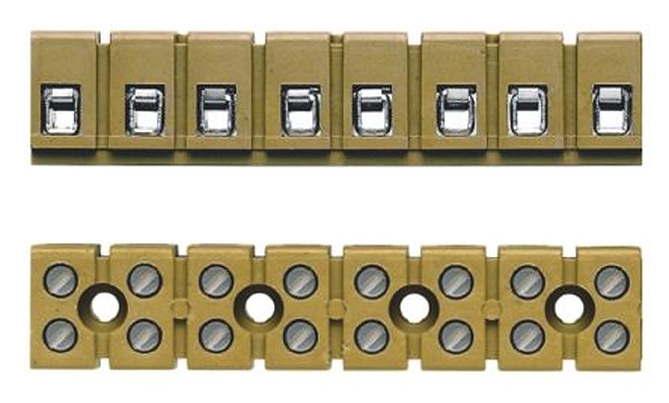 Weidmüller MK Series PCB Terminal Strip, 16-Way, 12AWG, 22 AWG Wire, 24A Screw Clamp